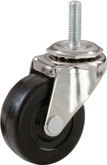 Shepherd Hardware 9344 2-Inch Threaded Stem Casters, 5/16-Inch Stem Diameter, 80-lb Load Capacity, (Pack of 2)