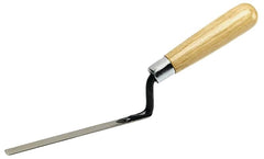 QLT By MARSHALLTOWN Tuck Pointers, Wood Handle, 6 x 1/2 Inch, Mortar Repair, Masonry, 930