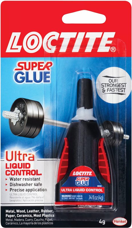 Henkel Loctite Super Glue, Ultra Liquid Control 0.14 oz 1647358