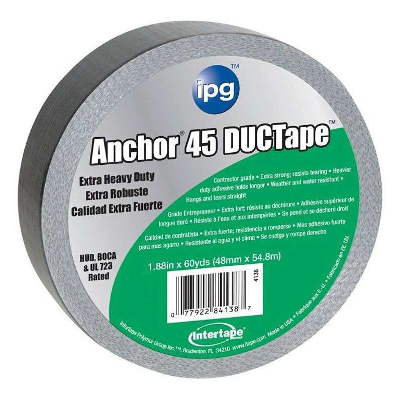IPG 4138 Heavy Duty AC45 DUCTape, Silver