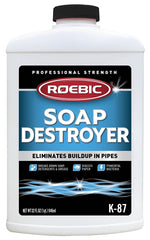 Roebic K-87SD K-87 Septic Tank Cleaner, Liquid, Straw, Mild Earthy, 1 qt Bottle