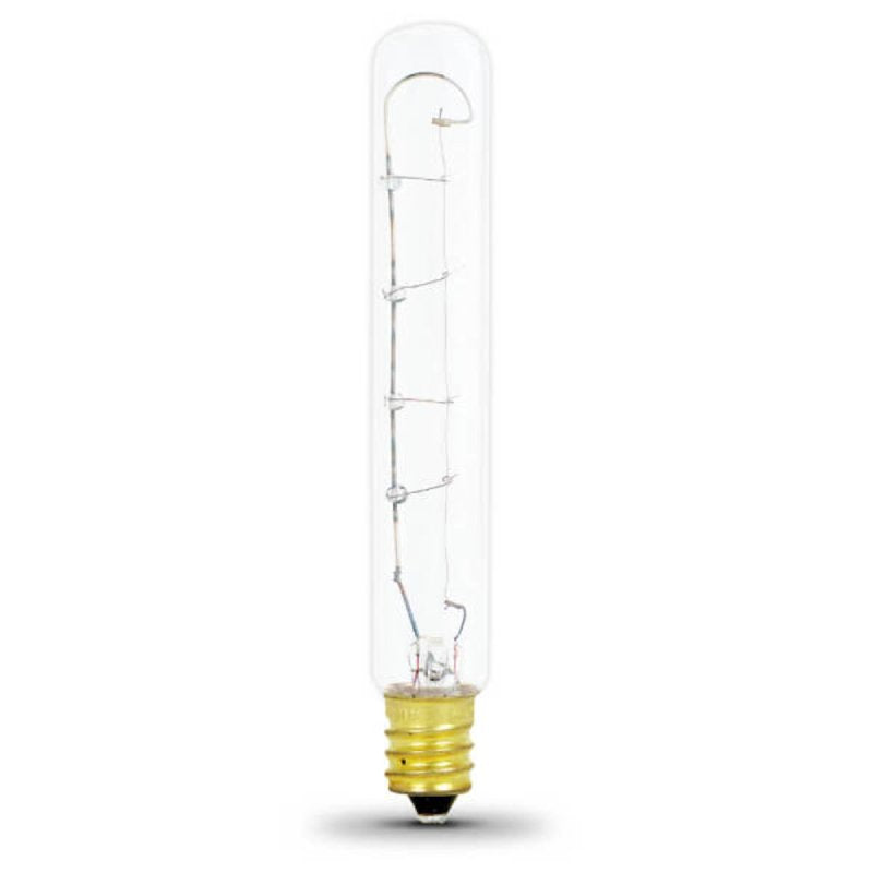 Feit Electric BP20T61/2 20-Watt Intermediate Base Clear Tubular/Exit Sign