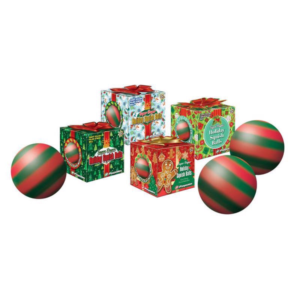 Playmaker Toys 6049516 Super Duper Holiday Dough Balls Green & Red - Pack of 24 19325