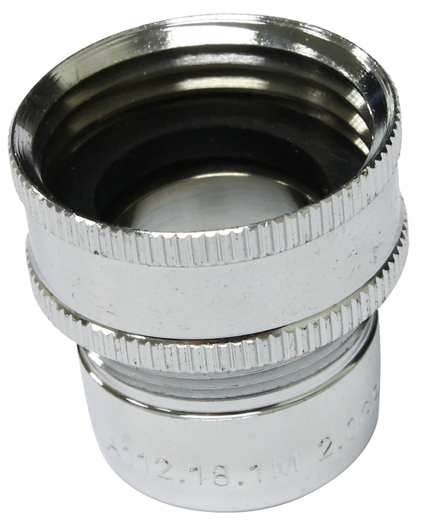 Plumb Pak PP800-17 Faucet Aerator for Laundry and Garden Hose, 3-3/4" x 1-7/8", Polished Chrome