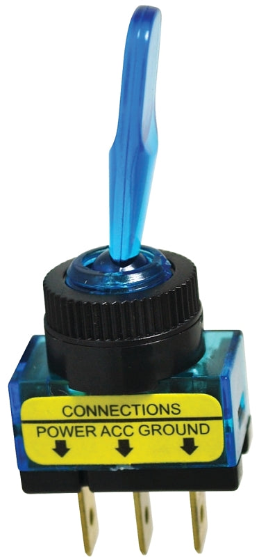Calterm Inc Blue Glow Toggle Switch 40240