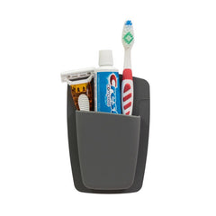 Sttelli SIO-BOR-GRA Toothbrush & Razor Holder Gray