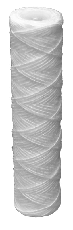 Pentair OMNIFilter RS12 Sediment Water Filter, 10-Inch, Standard Whole House String Wound Sediment Replacement Filter Cartridge, 10" x 2.5", 20 Micron, Pack of 1