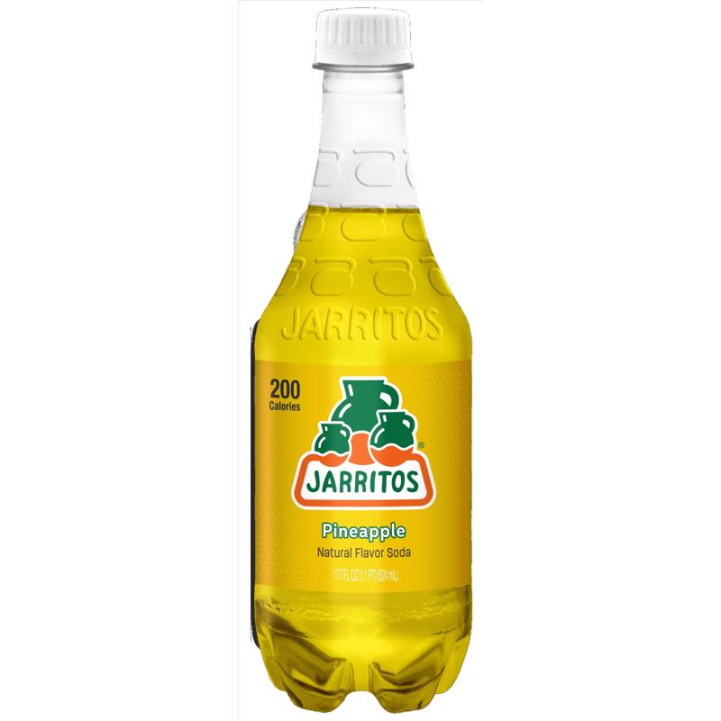 Jarritos, Pineapple Pet Bottle, 17.7 Fl Oz
