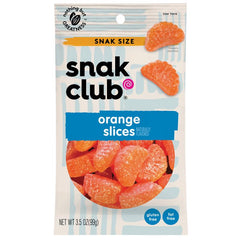 Snak Club 1785591 Gummy Candy Orange