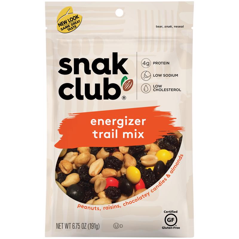 Snak Club Energizer Trail Mix Reseable Nuts