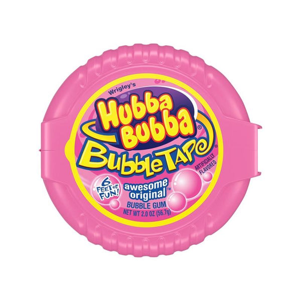 HUBBA BUBBA Gum Tape - Original Bubble Gum Pack, 2 oz, Pack of 1 WMW24024