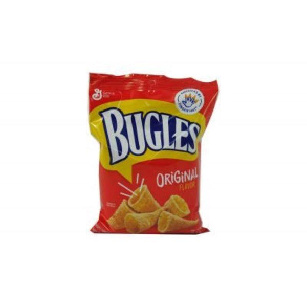 General Mills Bugles Original Flavor Crispy Corn Snacks, 3.0 oz 693394 (6-Pack)