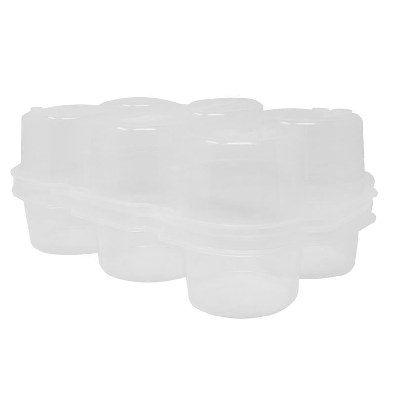 SafeCrate Storage Container SafeCrate - Stackable, Protective, Easy Transport for Canning Jars - 6 Quart Jars