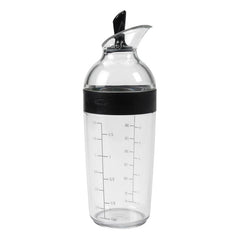 OXO 1188500 Good Grips Black Plastic Salad Dressing Shaker