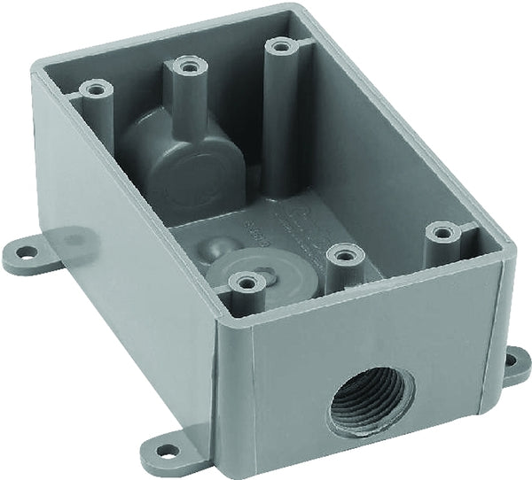 Thomas & Betts E381D-CAR E381Dr Type T Weatherproof Switch Box, 1 Gang