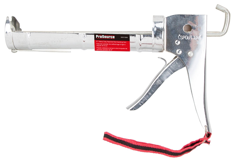 Caulk Gun 9In Rcht Rod 1/10Gal