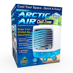 Arctic Air Chill Zone Evaporative Cooler with Hydro-Chill Technology, Portable Fan with 4 Adjustable Speeds, 8-Hour Cooling, Fan for Bedroom, Living Room, Basement, Office & More AAPCN-MC4