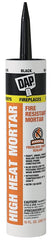 DAP High Heat Fire Resistant Mortar, 10 Oz, Black (7079818854)