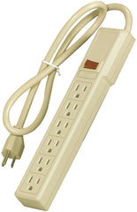 Eaton Cooper Wiring 1136V Power Strip, Ivory