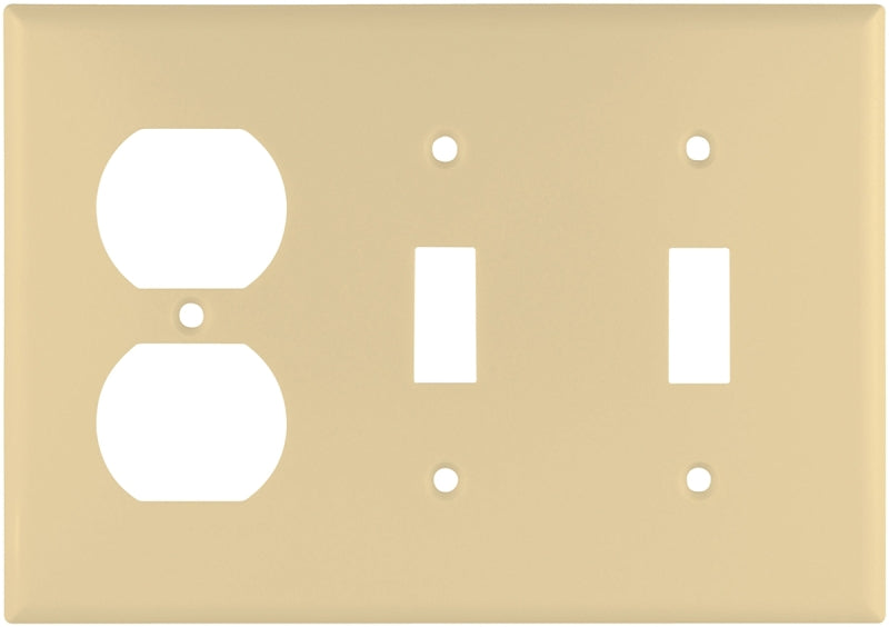 3g 2toggle/Duplex Recpt Plate
