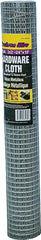 JACKSON WIRE 11031513 Red-Roll Hardware Cloth, 1/2 X 1/2 in Mesh, 24 in W X 10 Ft L, Galvanized, 1/2' x 24' x 10'