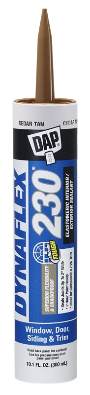 DYNAFLEX 7079818412 230 Cedar Tan Sealant, 12 Pack