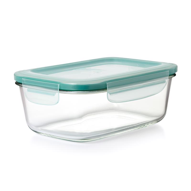 OXO Good Grips 8 Cup Smart Seal Airtight Glass Rectangle Container