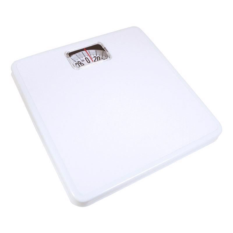 Taylor Scale Basic Analog 300 Lb. Capacity Solid Steel Base White2