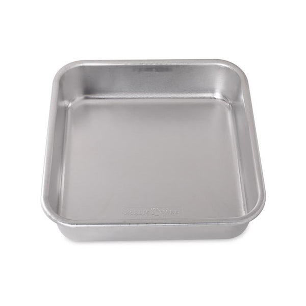 Nordic Ware Natural Aluminum Commercial Square Cake Pan, 9 x 9 45800