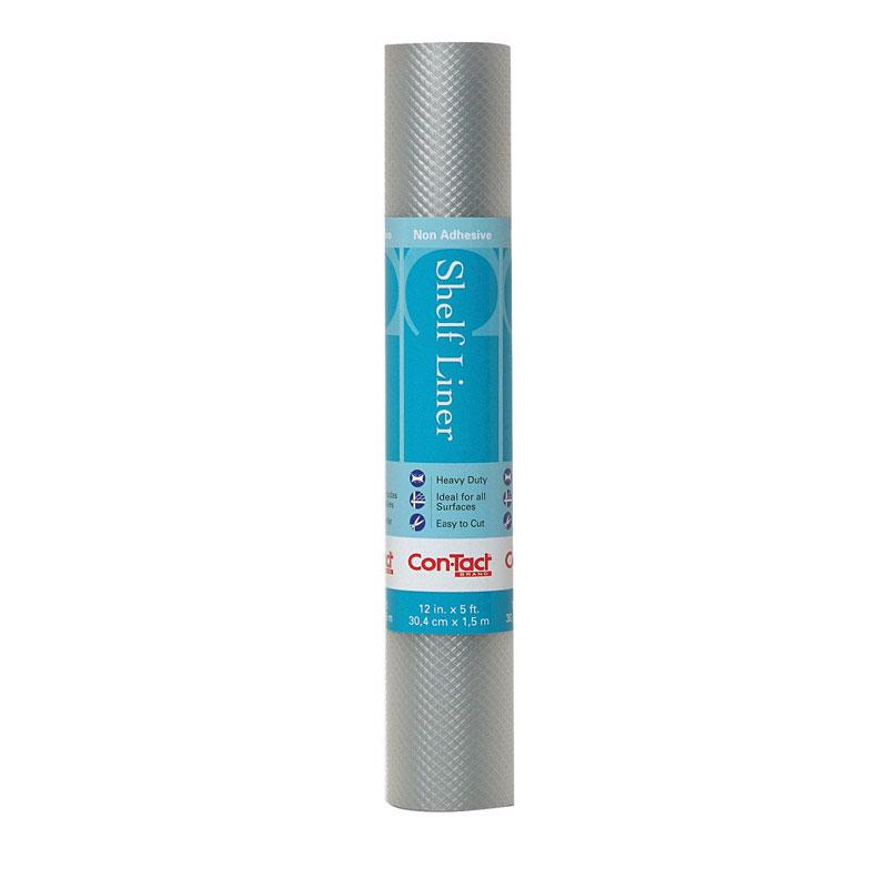 Con-Tact Simple Elegance Textured Liner 12" X 5ft. Clear