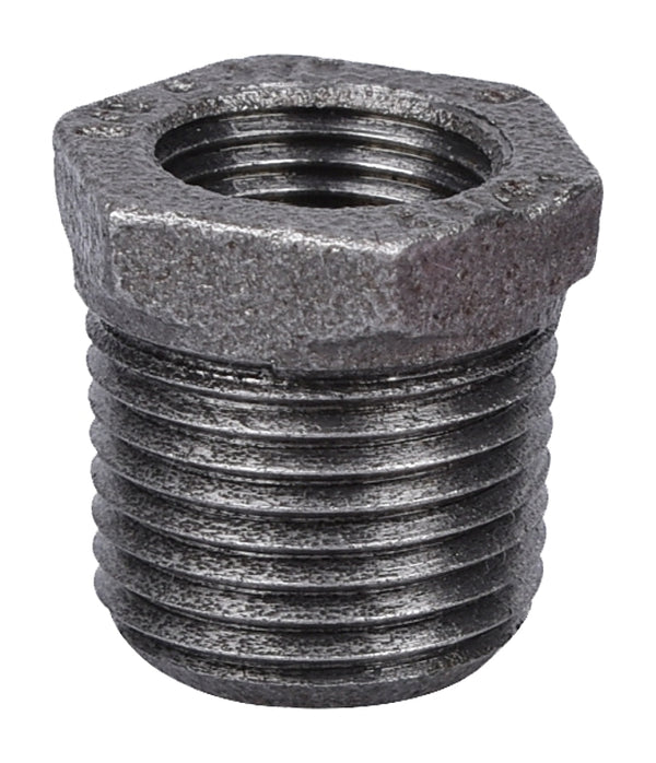 Worldwide Sourcing Bushing Black Hex 1/2x3/8 35-1/2X3/8B