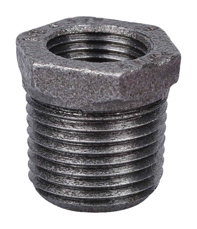 Bushing Black Hex 1/2x3/8