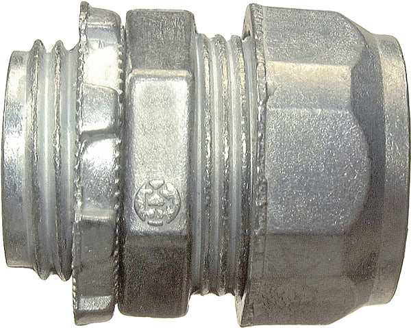 Halex, 1/2 in. Electrical Metallic Tubing (EMT) Compression Connector , 02101B, 50 per pack