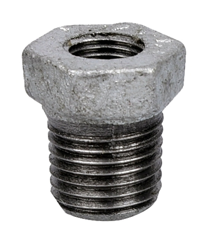 LDR 311 B-1418 Galvanized Bushing, 1/4-Inch X 1/8-Inch