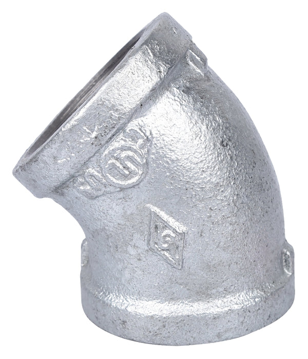 Worldwide Sourcing Elbow 45deg Galv 1-1/4 In 4-1-1/4G