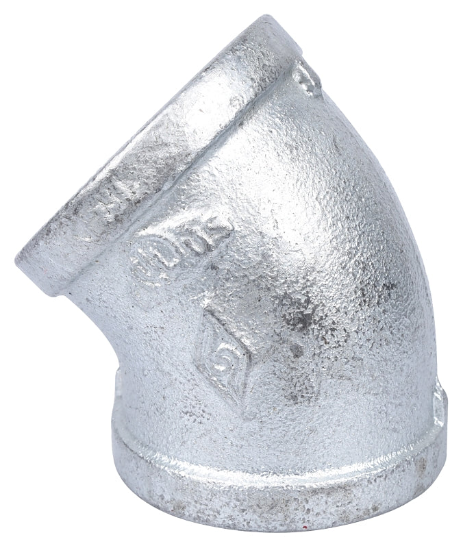 Elbow 45deg Galv 2in