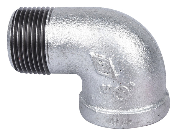 WORLDWIDE SOURCING, Elbow Street 90deg Galv 1in, EA 6-1G