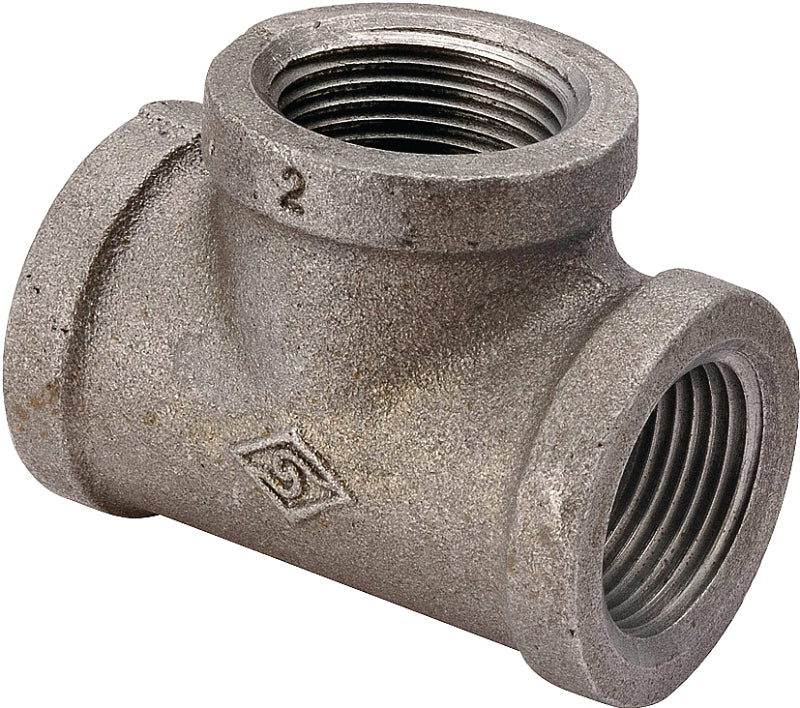 WORLDWIDE SOURCING 11A-1/2B Black Malleable Pipe 1/2 Tee