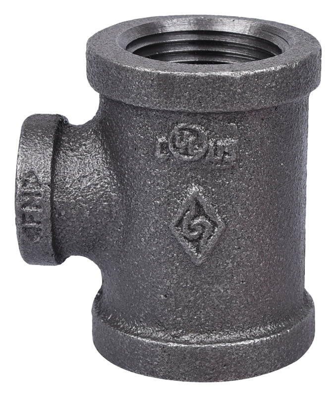 Tee Blk Malleable 1x1x1/2