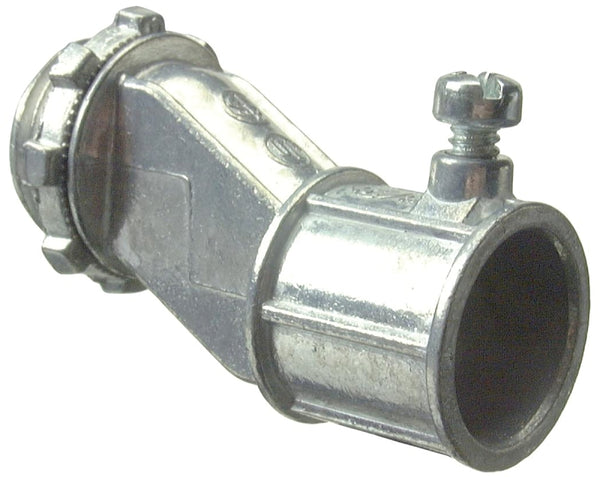 Halex 03705B Concrete Tight Set Screw Conduit Offset, 1/2 in EMT