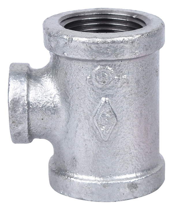 Worldwide Sourcing Tee Galvanized 1x1x1/2 In PPG130R-25X15