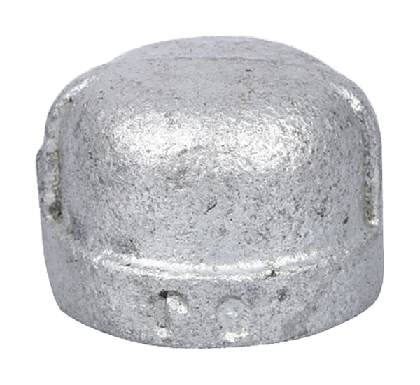 WORLDWIDE SOURCING 18-3/8G 3/8" Malleable Galvanized Cap