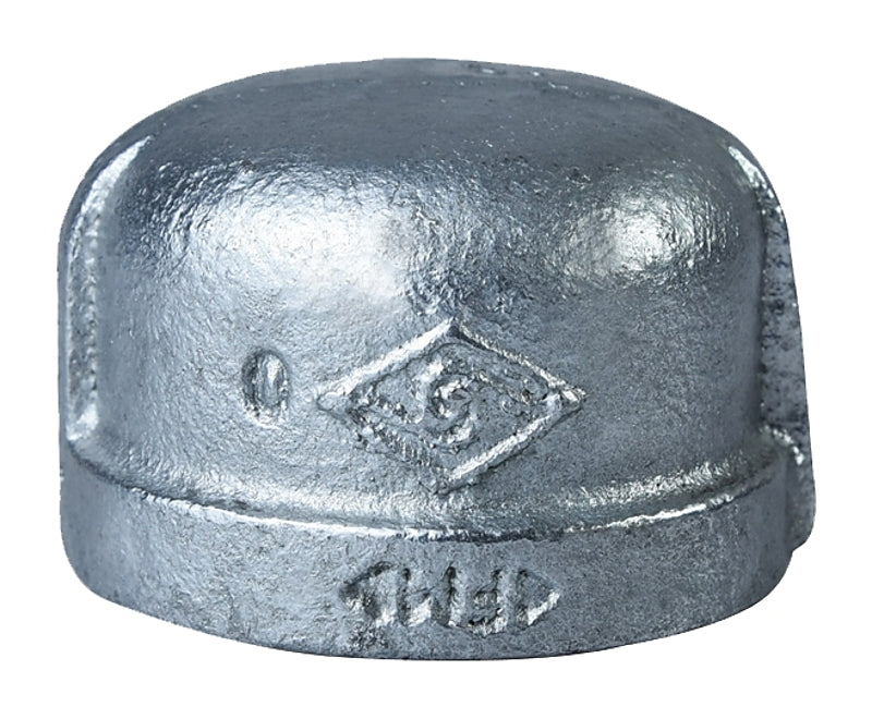 Cap Malleable Galv 1in