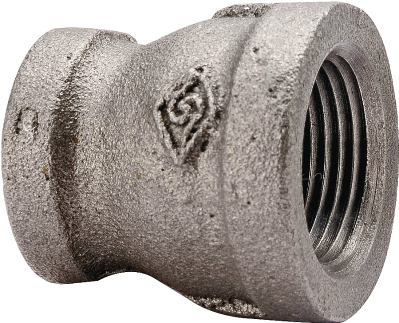 WORLDWIDE SOURCING Coupling Blk Malleable 1/2x1/4