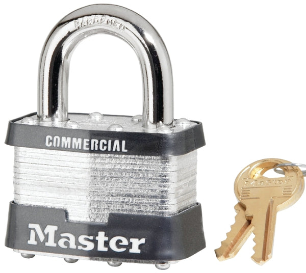 Master Lock 6.8 in Gray Laminated 5KAA383