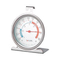 Taylor 5924 Large Dial Kitchen Refrigerator and Freezer Analog Thermometer, 3-Inch Dial, Easy to Read, Silver Finish, Accurate Temperature Monitoring