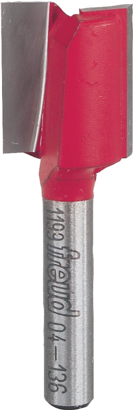 Freud 5/8" (Dia.) Double Flute Straight Bit with 1/4" Shank (04-136)