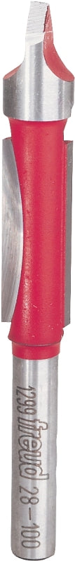 ChatAngle(TM) Freud Inc 28-100 Panel Pilot Router Bit-3/8" DBL FLUTE PANEL BIT