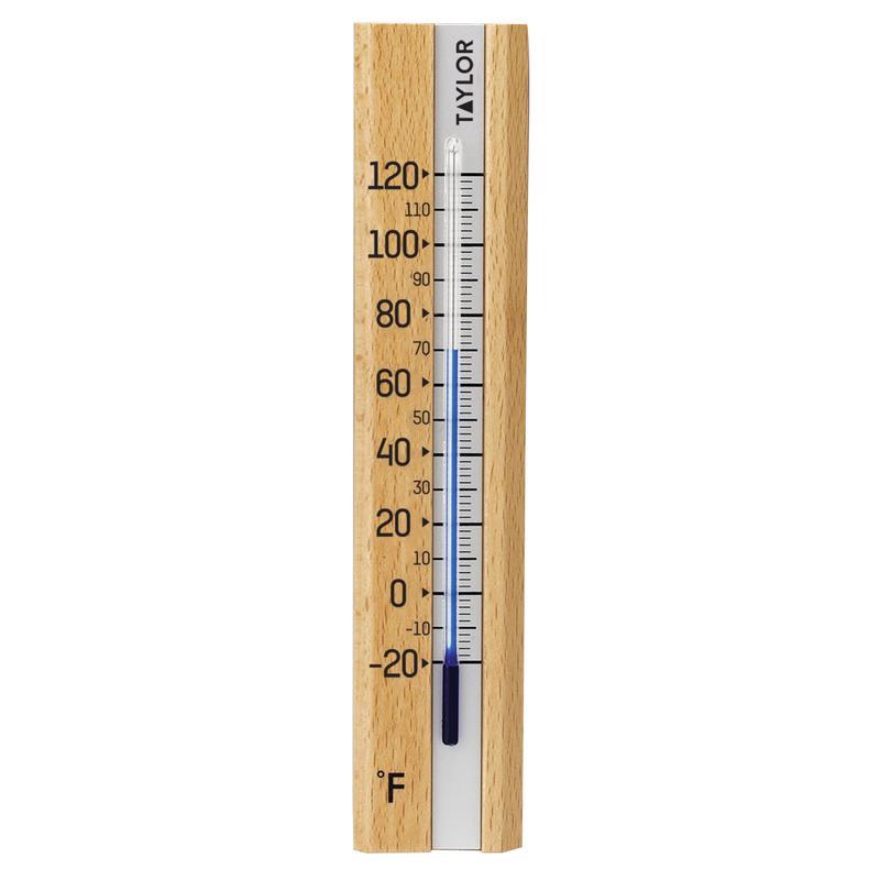 Wood Indoor Window Thermometer6