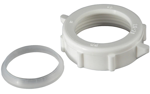 Plumb Pak PP956 Wing Nut Slip Joint 1 1/4-inch Washer, White